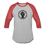 Black Knowledge Sports T-Shirt - heather gray/red