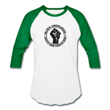 Black Knowledge Sports T-Shirt - white/kelly green