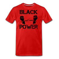 Black Power T-Shirt - red
