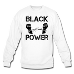 Black Power Sweatshirt - white
