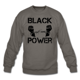 Black Power Sweatshirt - asphalt gray
