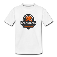 Kid’s Premium Organic Basketball T-Shirt - white