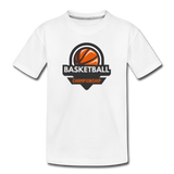 Kid’s Premium Organic Basketball T-Shirt - white