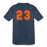 Kid’s Premium Organic Basketball T-Shirt - navy