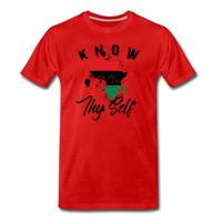 Know Thy Self T-Shirt - red