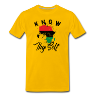 Know Thy Self T-Shirt - sun yellow