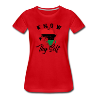 Know Thy Self Women’s Premium T-Shirt - red