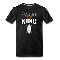 Warrior King T-Shirt - charcoal gray
