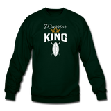 Warrior King Sweatshirt - forest green