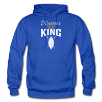 Warrior King Hoodie - royal blue