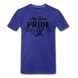 Black Pride T-Shirt - royal blue