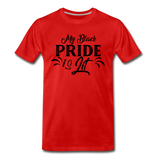 Black Pride T-Shirt - red