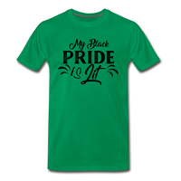 Black Pride T-Shirt - kelly green