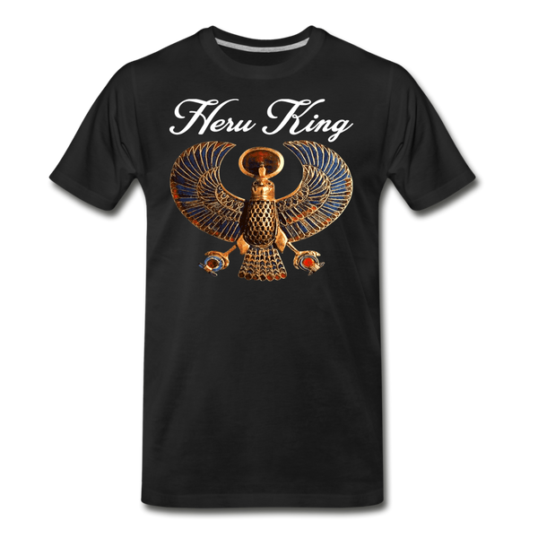 Heru King Premium T-Shirt - black
