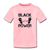 Children's Black Power T-shirt - pink