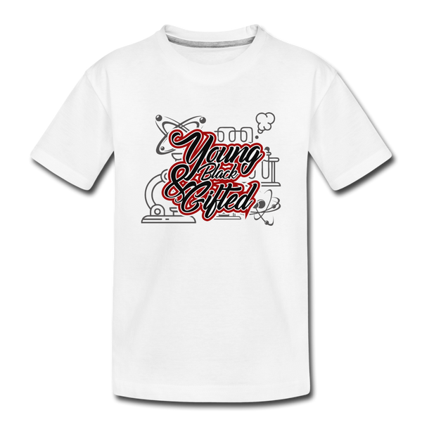 Boys Young Black & Gifted T-shirt - white