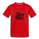Boys Young Black & Gifted T-shirt - red