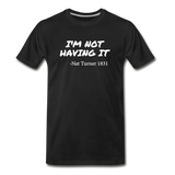 Nat Turner T-shirt Premium T-Shirt - black