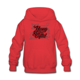 Young Black & Gifted Kid's Hoodie - red